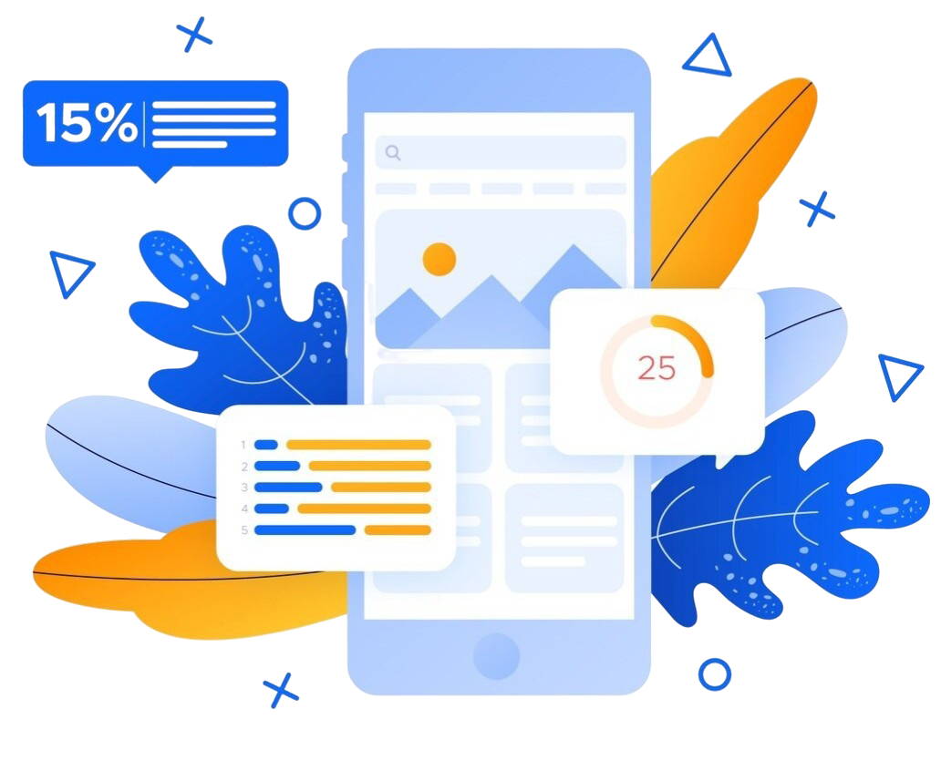 UI/UX Service Illustration